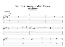 Load image into Gallery viewer, Star Trek Voyager Tab and Orchestra Backing Track